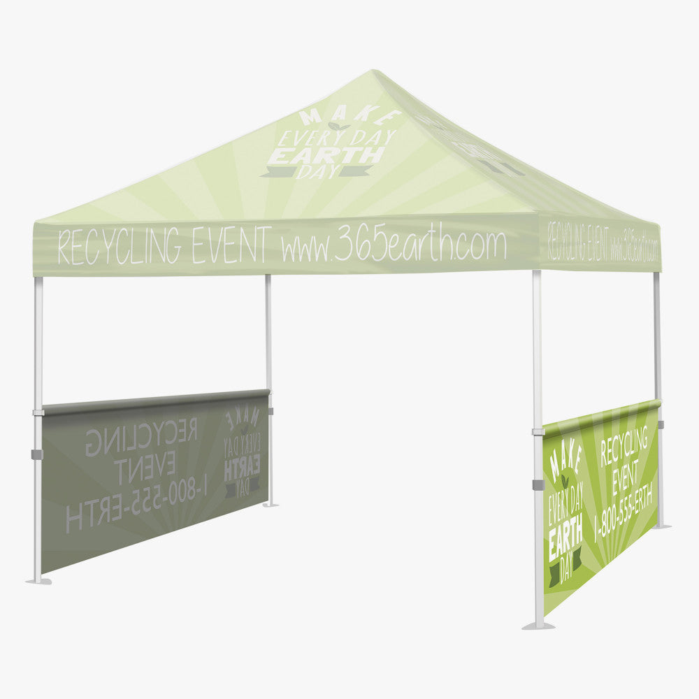 Custom 10ft Tent Half Wall