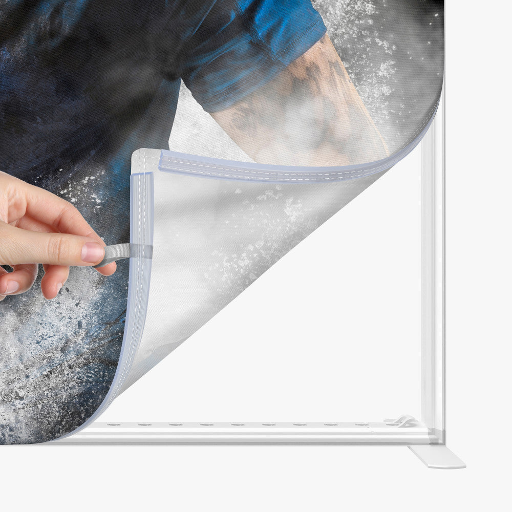 10ft Sleek Edgeless Graphic (SEG) Backlit Display