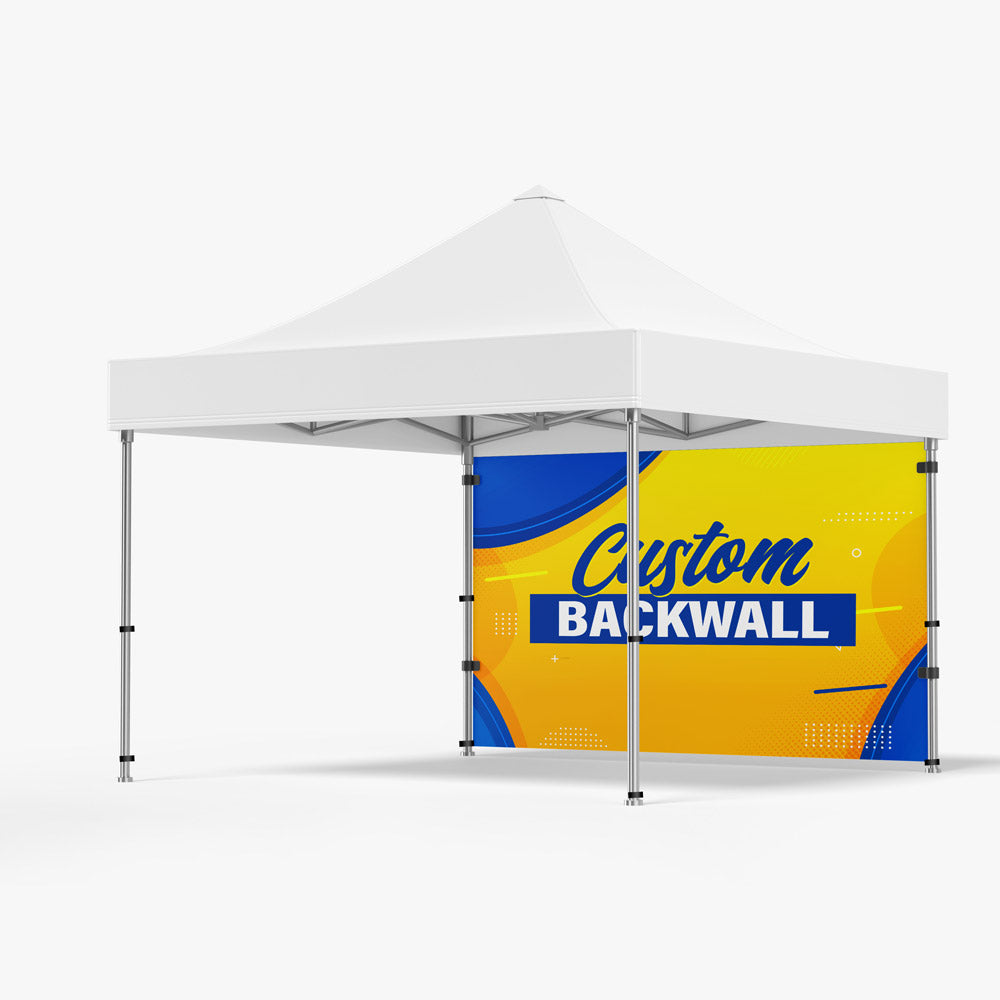 Pared trasera para carpa personalizada de 3 m (completa)