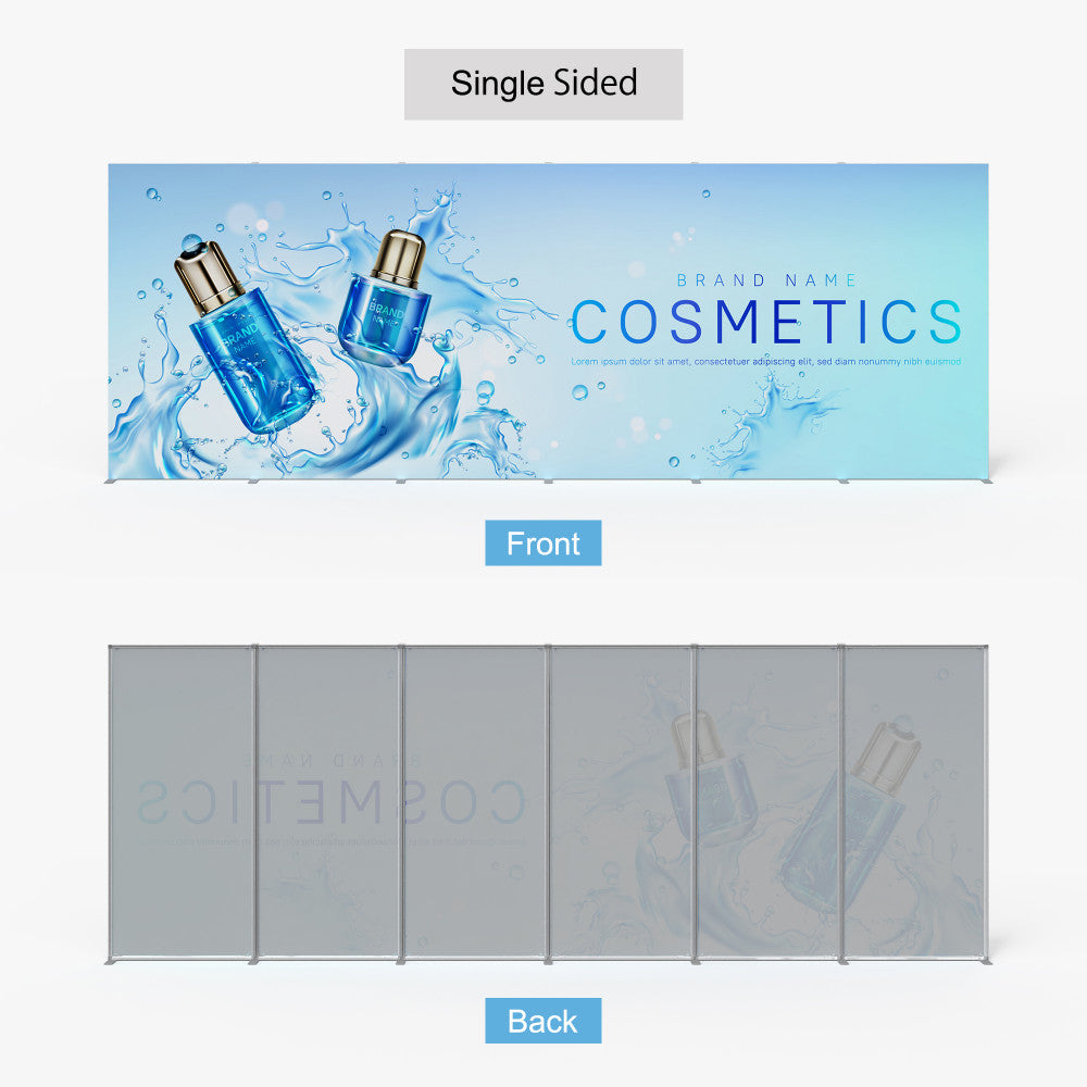 20ft Sleek Edgeless Graphic (SEG) Display