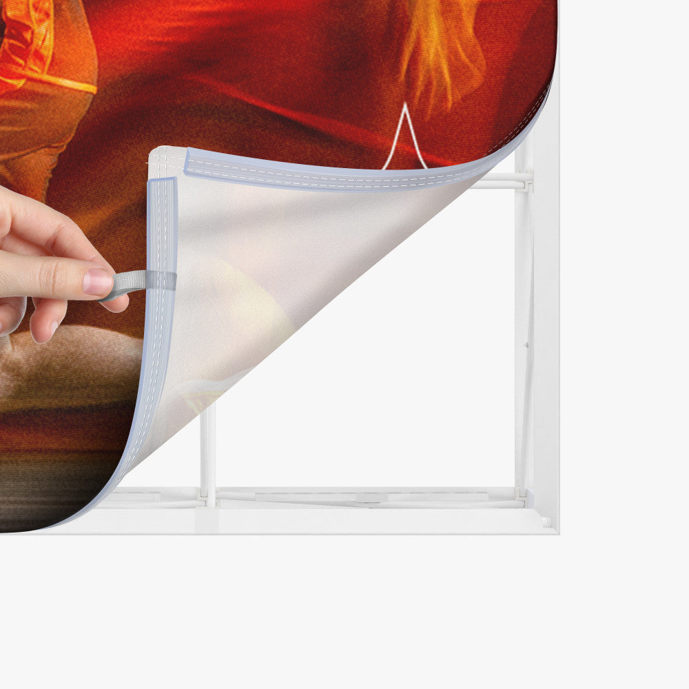 10ft Sleek Edgeless Graphic (SEG) Backlit Popup Display