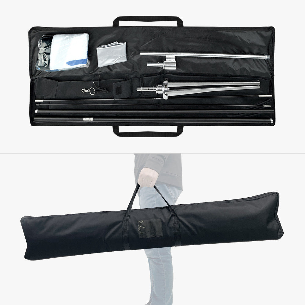 Bandera con forma de gota personalizada