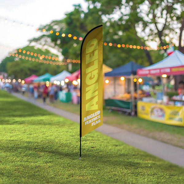 Feather Angled Flag