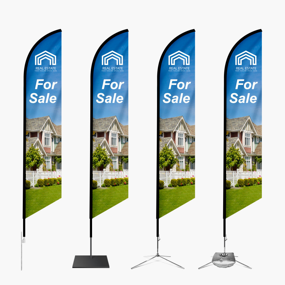 Bandera de pluma angular personalizada