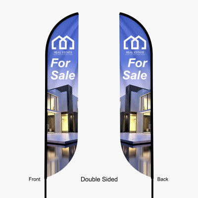 Feather Convex Flag