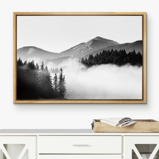 Floating Frame Stretch Canvas Art Print