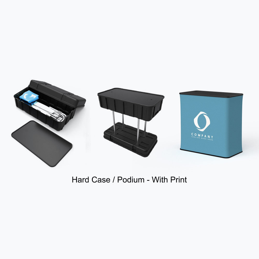 Custom Printed Podium (Doubles as Hard Case Storage)
