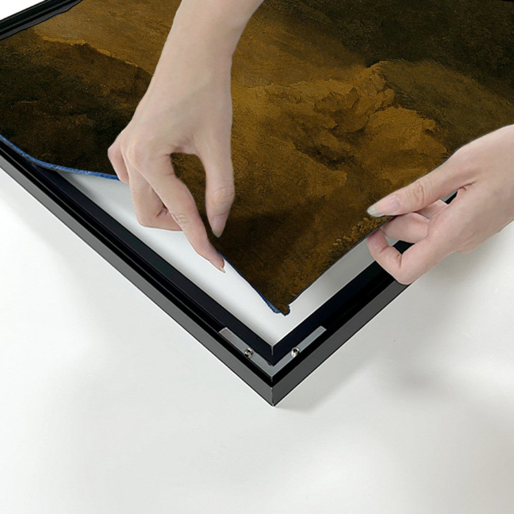 Modern Stretch Frame with Fabric Print